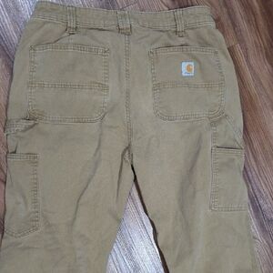 Carhartt Women's Khaki Carpenter Pants Size 10